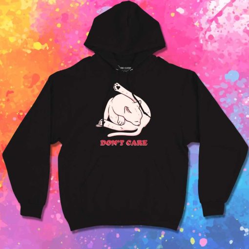 Cat Don't Care Hoodie