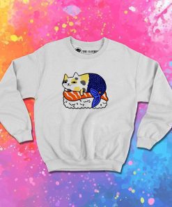 Catfish Mermaid Sushi Sweatshirt
