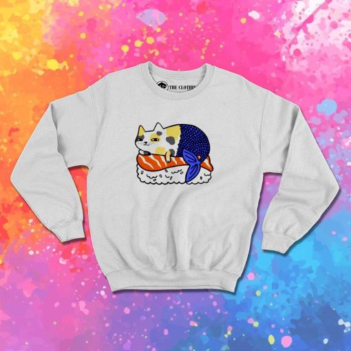 Catfish Mermaid Sushi Sweatshirt