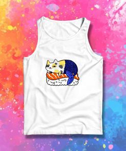 Catfish Mermaid Sushi Tank Top