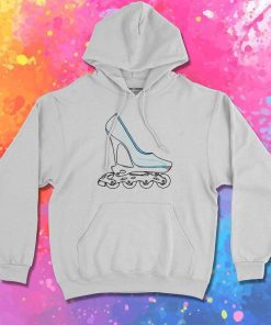 Cinderella Roller Glass Shoes Hoodie