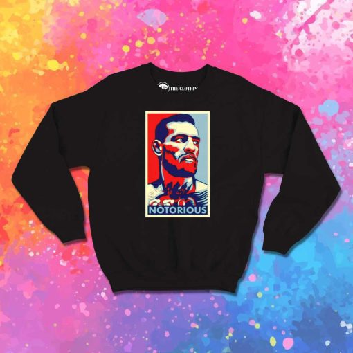 Conor McGregor Hope Poster Sweatshirt