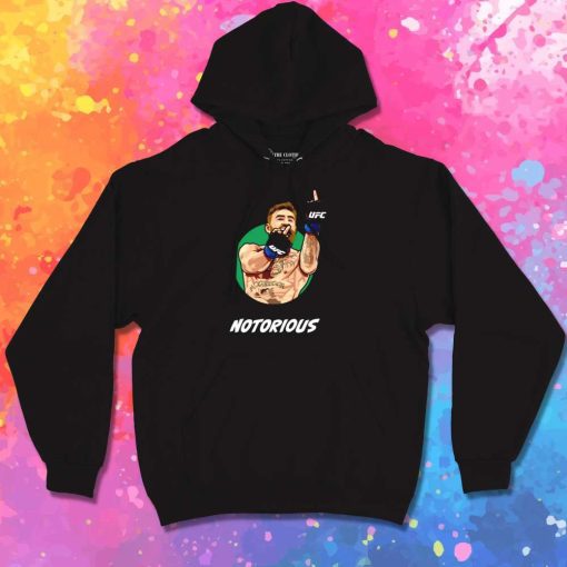 Conor McGregor Notorious Middle Finger Hoodie