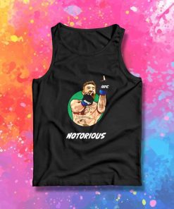 Conor McGregor Notorious Middle Finger Tank Top