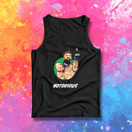 Conor McGregor Notorious Middle Finger Tank Top