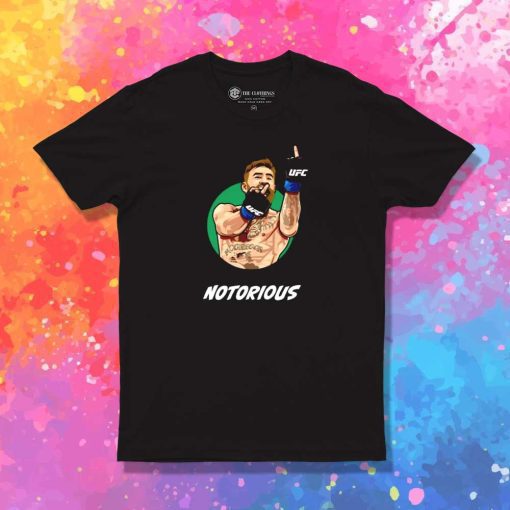 Conor McGregor Notorious Middle Finger T-Shirt