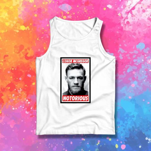 Conor McGregor Notorious Obey Tank Top