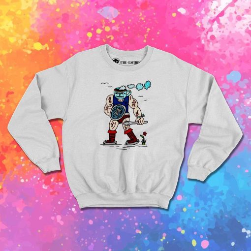Cup Head Coffee Warrior Sweatshirt