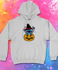 Cute Stitch Halloween Witch Hoodie