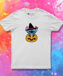 Cute Stitch Halloween Witch T-Shirt