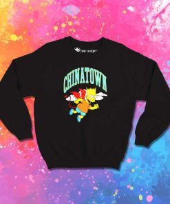 Devil Bart Simpsons Chinatown Sweatshirt