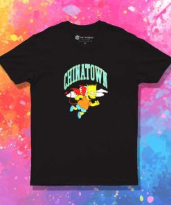 Devil Bart Simpsons Chinatown T-Shirt