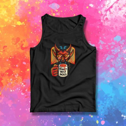 Devil The World Best Boss Tank Top