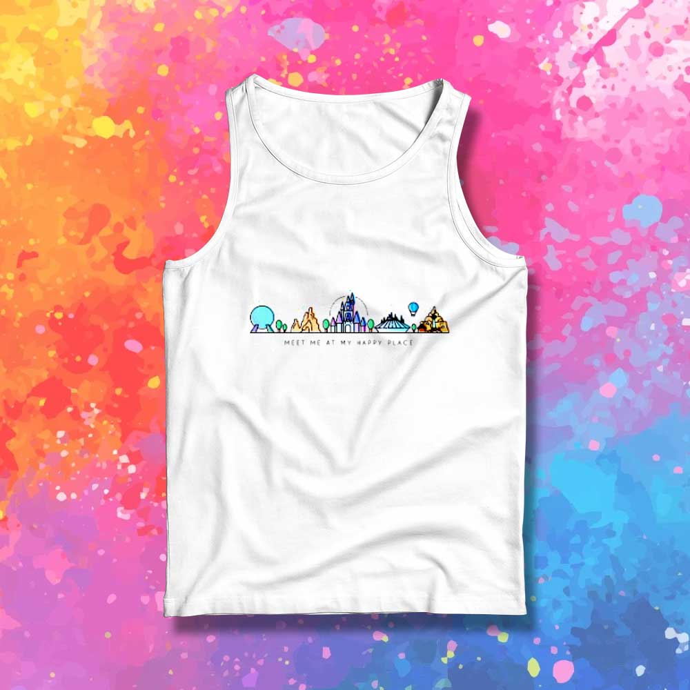 Disney Happiest Castle On Earth Tank Top