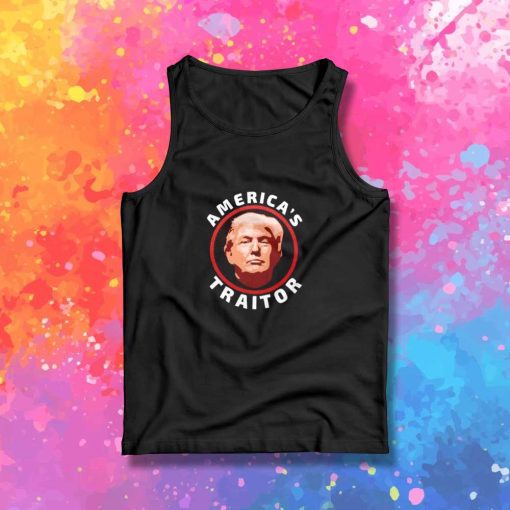 Donald Trump America Traitor Tank Top