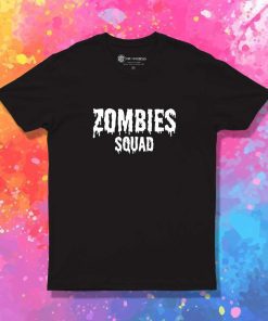 Dripping Zombie Squad Logo T-Shirt