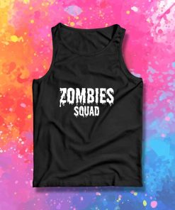 Dripping Zombie Squad Logo Tank Top