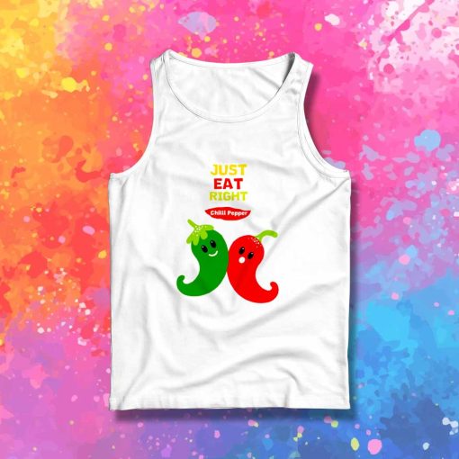 Eat Right Hot Chili Pepper Tank Top