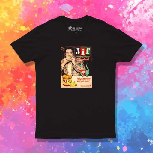 Elvis Jif Peanut Butter Promotional T-Shirt