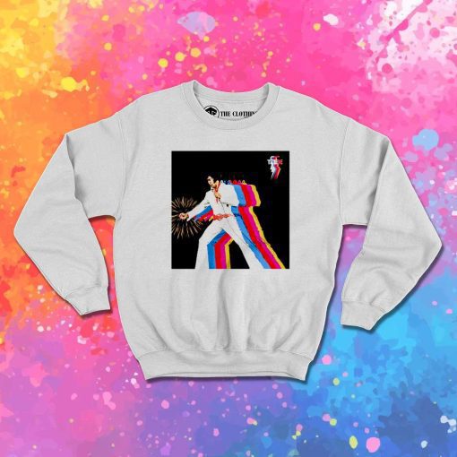 Elvis Kapow Karate Punch Sweatshirt