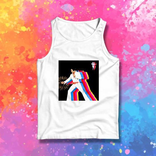 Elvis Kapow Karate Punch Tank Top