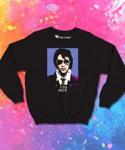Elvis Presley Mugshot Art Sweatshirt