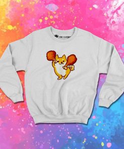 Fried Chicken Shiba Dancing Sweatshirt