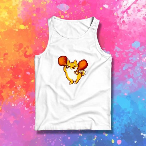 Fried Chicken Shiba Dancing Tank Top