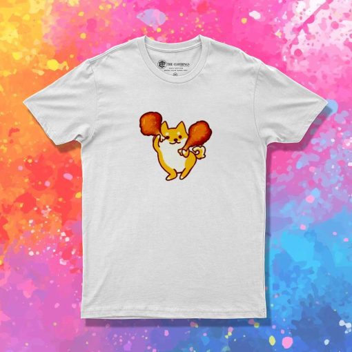 Fried Chicken Shiba Dancing T-Shirt