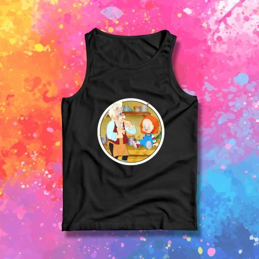 Geppetto Builds Chucky Doll Tank Top