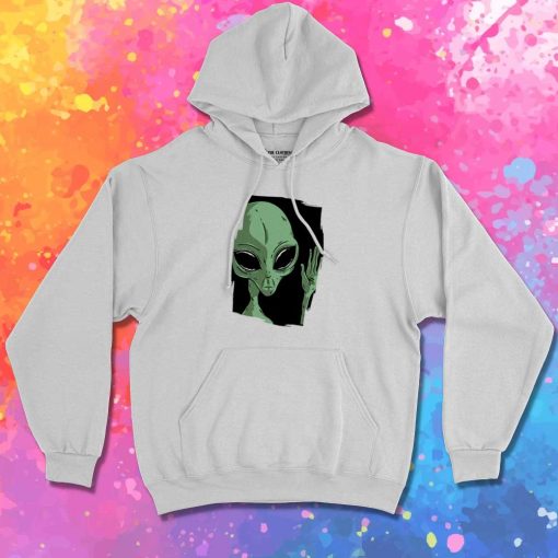 Goodbye Alien From Window Hoodie