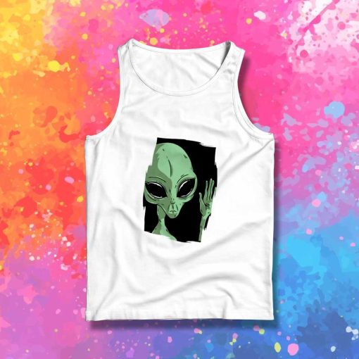 Goodbye Alien From Window Tank Top