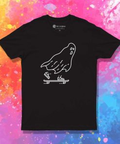 Halloween Ghost Skater T-Shirt