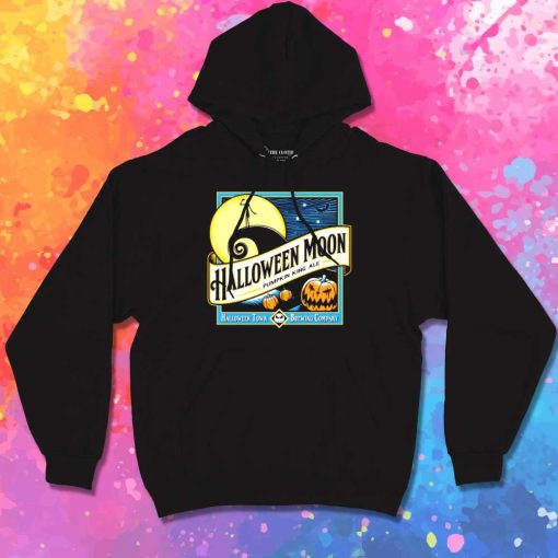 Halloween Moon Pumpkin King Ale Hoodie