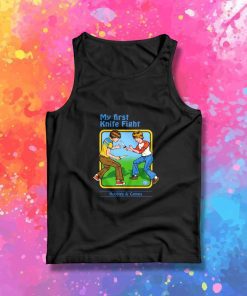 Halloween My First Knife Fight Tank Top