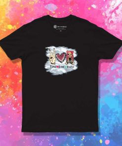 Halloween Peace Love Voodoo Doll T-Shirt