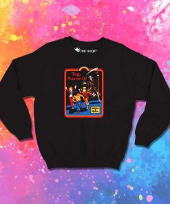 Halloween Tag You're It Grim Reaper Sweatshirt