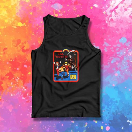 Halloween Tag You're It Grim Reaper Tank Top