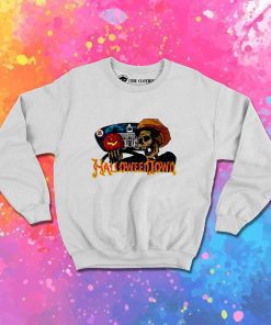 Halloween Town Cab Ride Driver Sweatshirt