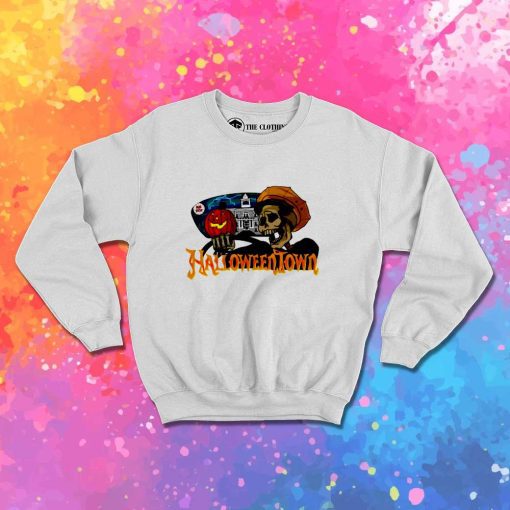 Halloween Town Cab Ride Driver Sweatshirt