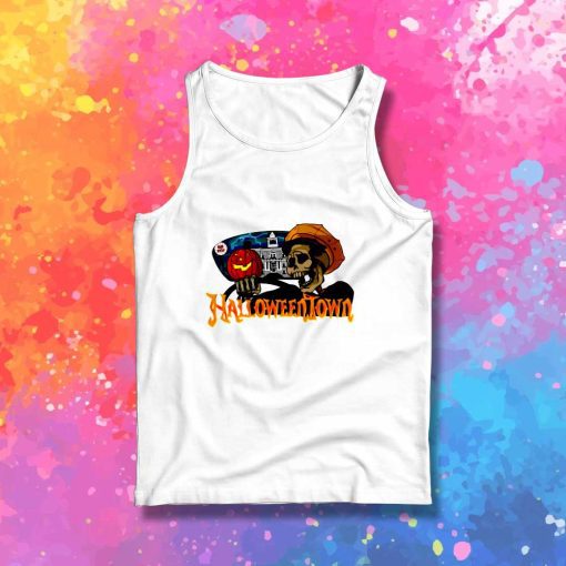 Halloween Town Cab Ride Driver Tank Top