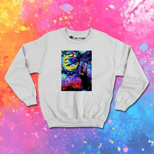 Halloween Transylvanian Night Sky Sweatshirt