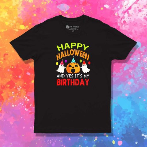 Happy Halloween Birthday T-Shirt