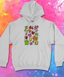 Haring Pokemon Painting Hoodie