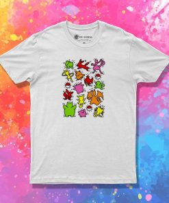 Haring Pokemon Painting T-Shirt