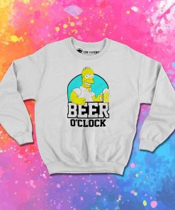 Homer Simpsons Beer Time Sweatshirt