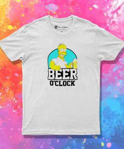 Homer Simpsons Beer Time T-Shirt
