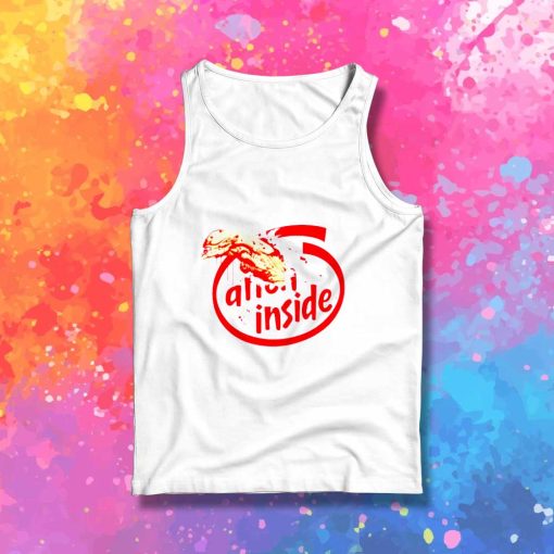 Intel Alien Inside Logo Tank Top