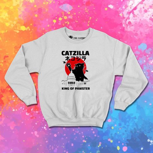 Japanese White House Catzilla Sweatshirt
