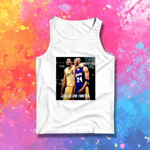 Kobe Bryant Career Legend Live Forever Tank Top